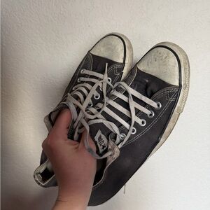 Converse Black and White Canvas Sneakers